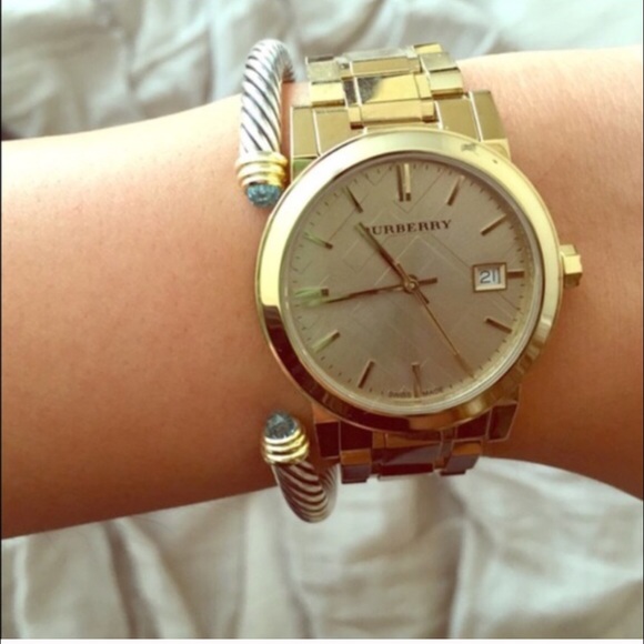 💗1 day sale💗Check Round Bracelet Watch, 38mm - Picture 2 of 4